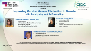 Improving Cervical Cancer Elimination in Canada with Genotyping and Self-Sampling