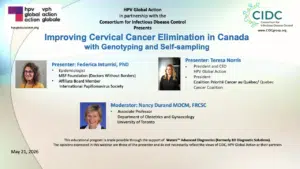 Improving Cervical Cancer Elimination in Canada with Genotyping and Self-Sampling